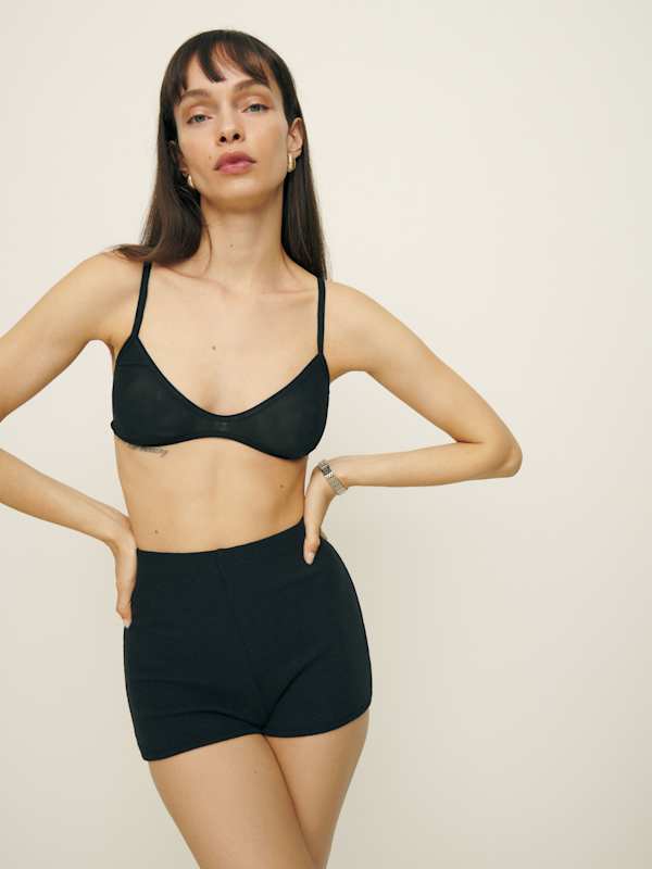 Brosious Knit Bra - Black